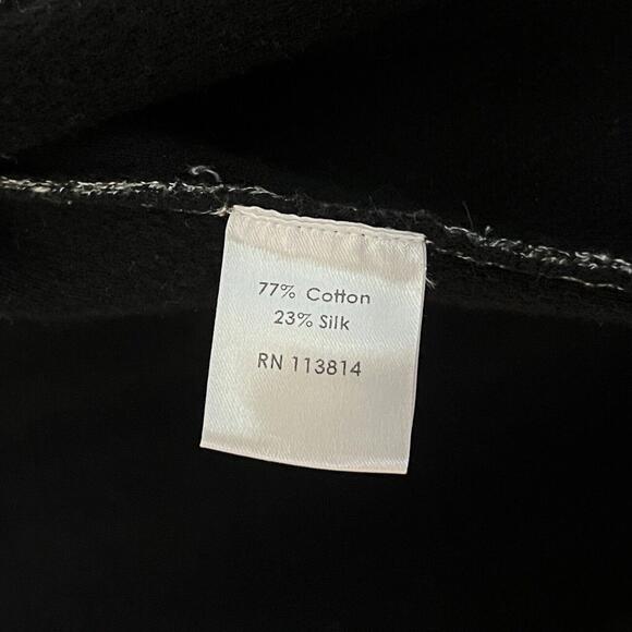 Billy Reid Womens Sz S Beige Open Front Long Sleeve Cardigan Cotton Silk Italy - Picture 6 of 11